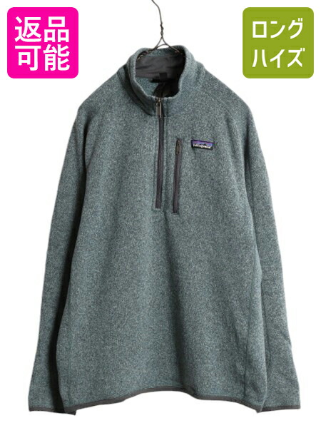 楽天市場】18年製 パタゴニア ベターセーター ハーフジップ メンズ M