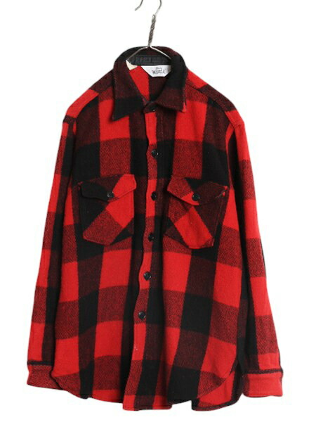 楽天市場】70s USA製 ウールリッチ 長袖 CPO ウール シャツ メンズ M