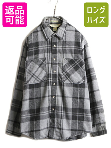 楽天市場】90s USA製 □ ST JOHN'S BAY x BIG MAC チェック 長袖