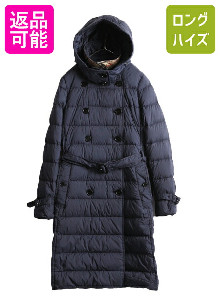 楽天市場】バーバリー ロング ダウン コート レディース S