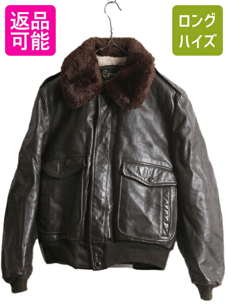 楽天市場】80s USA製 シアーズ G-1 タイプ 本革 レザー フライト