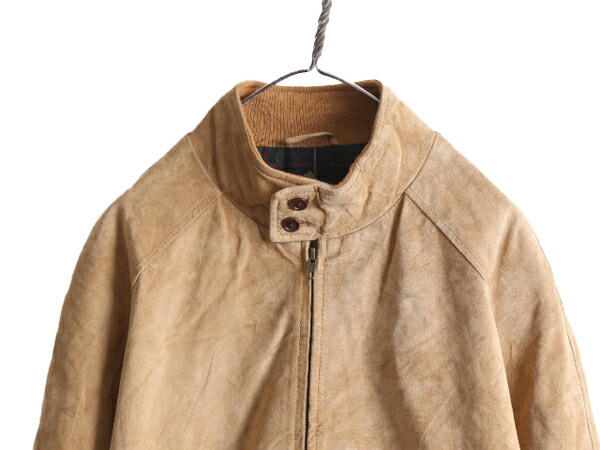 楽天市場】00s オービス 本革 スウェード レザー ジャケット メンズ L