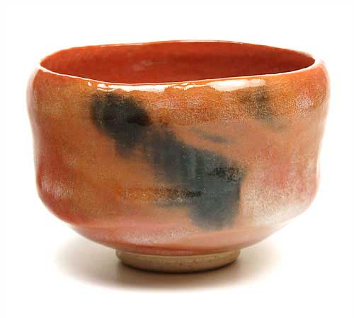 楽天市場】茶道具 楽茶碗 松楽窯作 赤楽茶碗 : 茶道具・抹茶・八女茶の