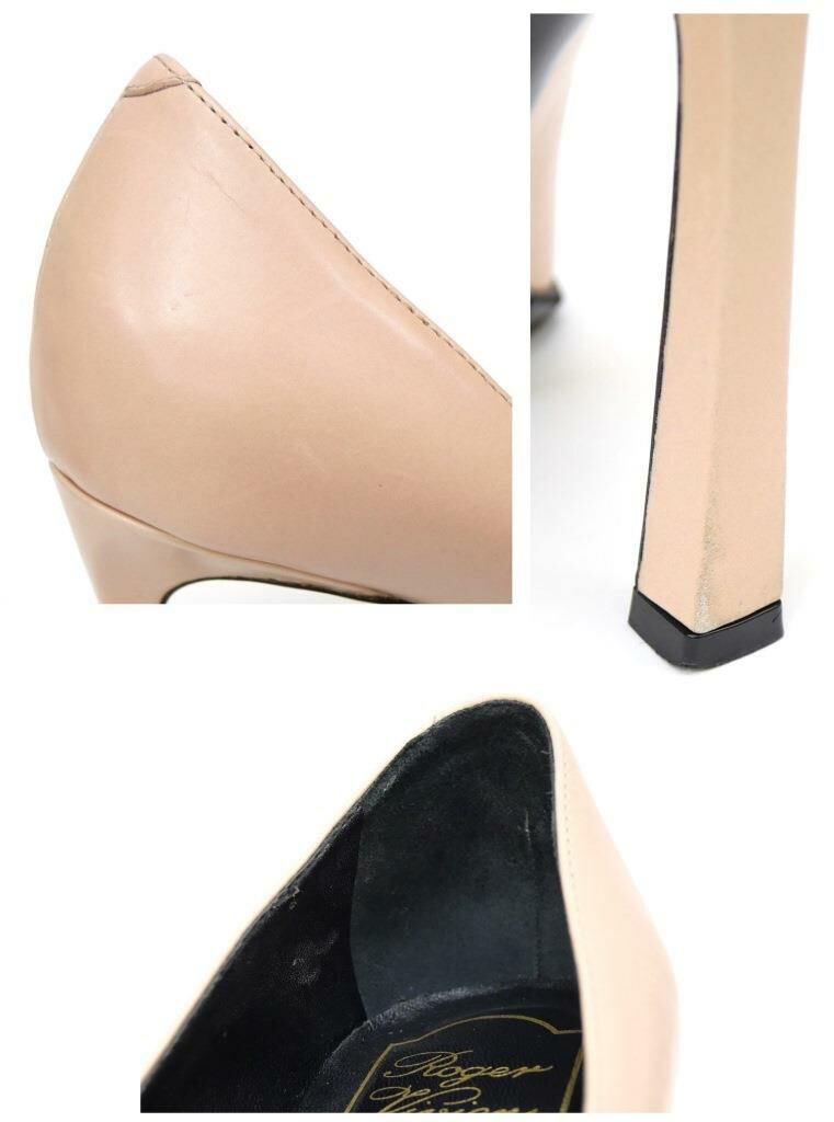 楽天市場】ロジェヴィヴィエ Roger Vivier パンプス スクエアトゥ