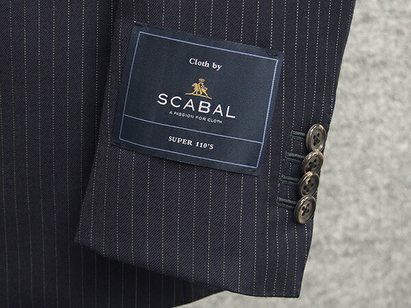 楽天市場】秋冬物 [Scabal] スキャバル スタイリッシュ2釦シングル
