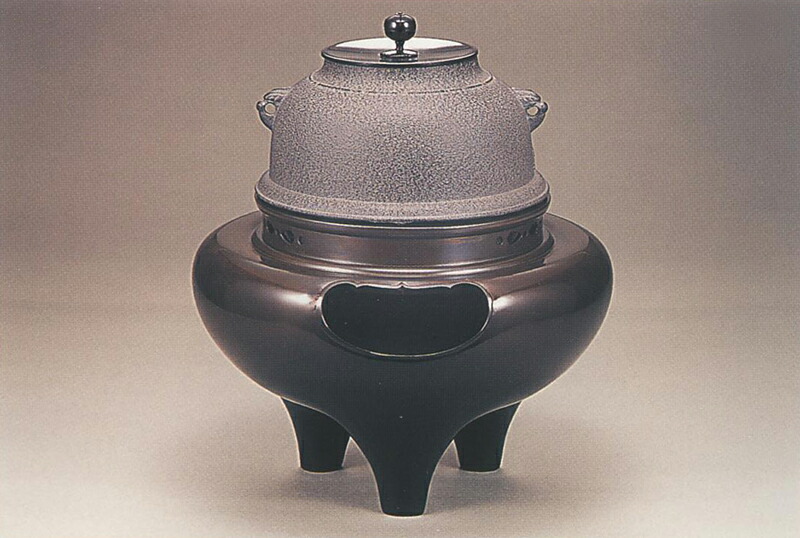 楽天市場】茶道具 切り合わせ 風炉釜 真形釜添 唐銅朝鮮風炉 利休好