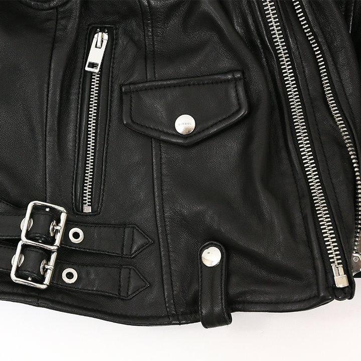 楽天市場】☆DIESEL ディーゼル レディース☆羊革 本革 バックスタッズ