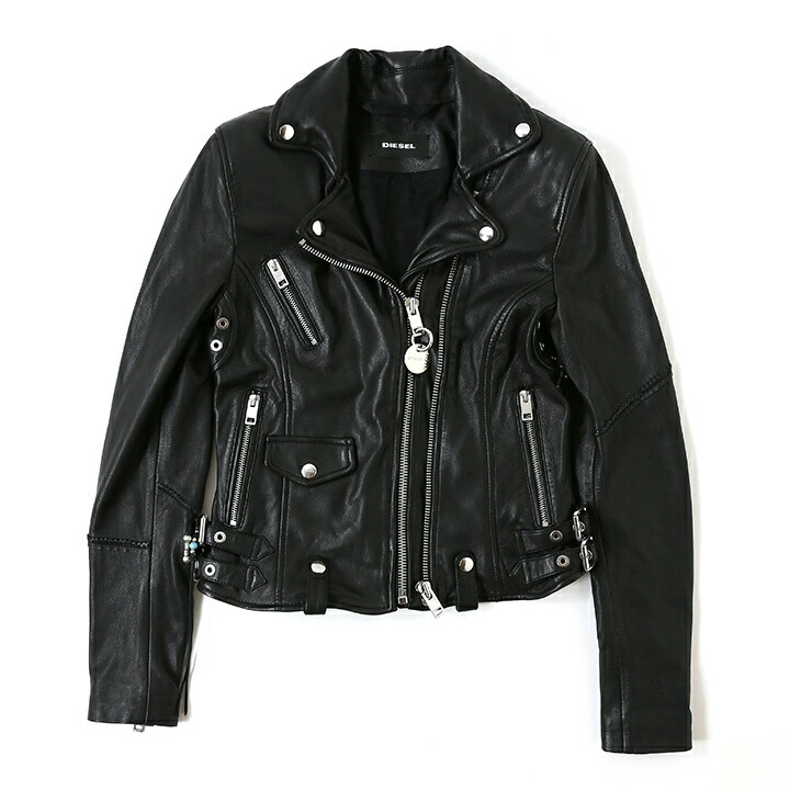 楽天市場】☆DIESEL ディーゼル レディース☆羊革 本革 バックスタッズ