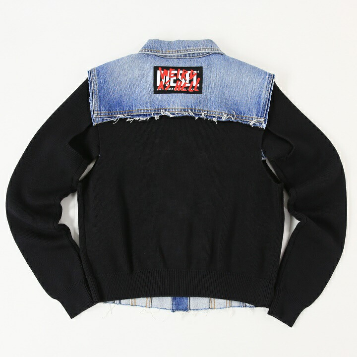 楽天市場】☆DIESEL ディーゼル レディース☆デニム ニット 切替