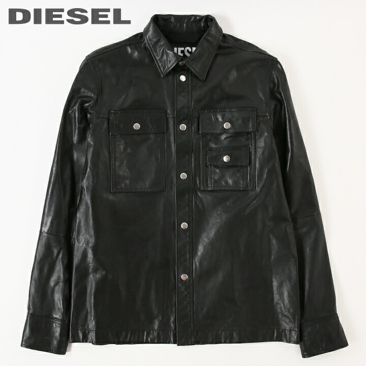 楽天市場】□DIESEL ディーゼル メンズ□牛革 本革 フロントボタン