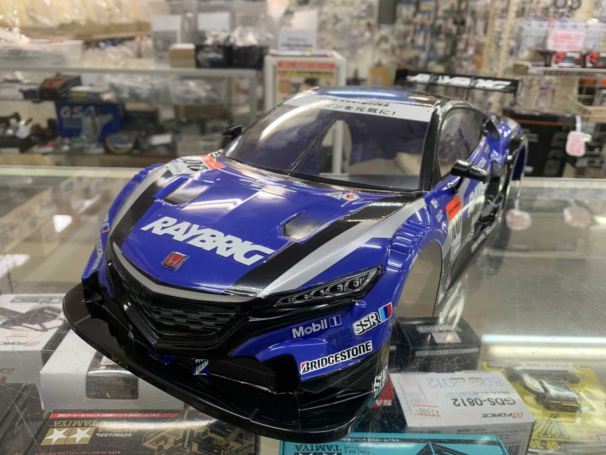 楽天市場】タミヤ 1/10 RAYBRIG NSX CONCEPT-GT ボディ : ラジコン天国