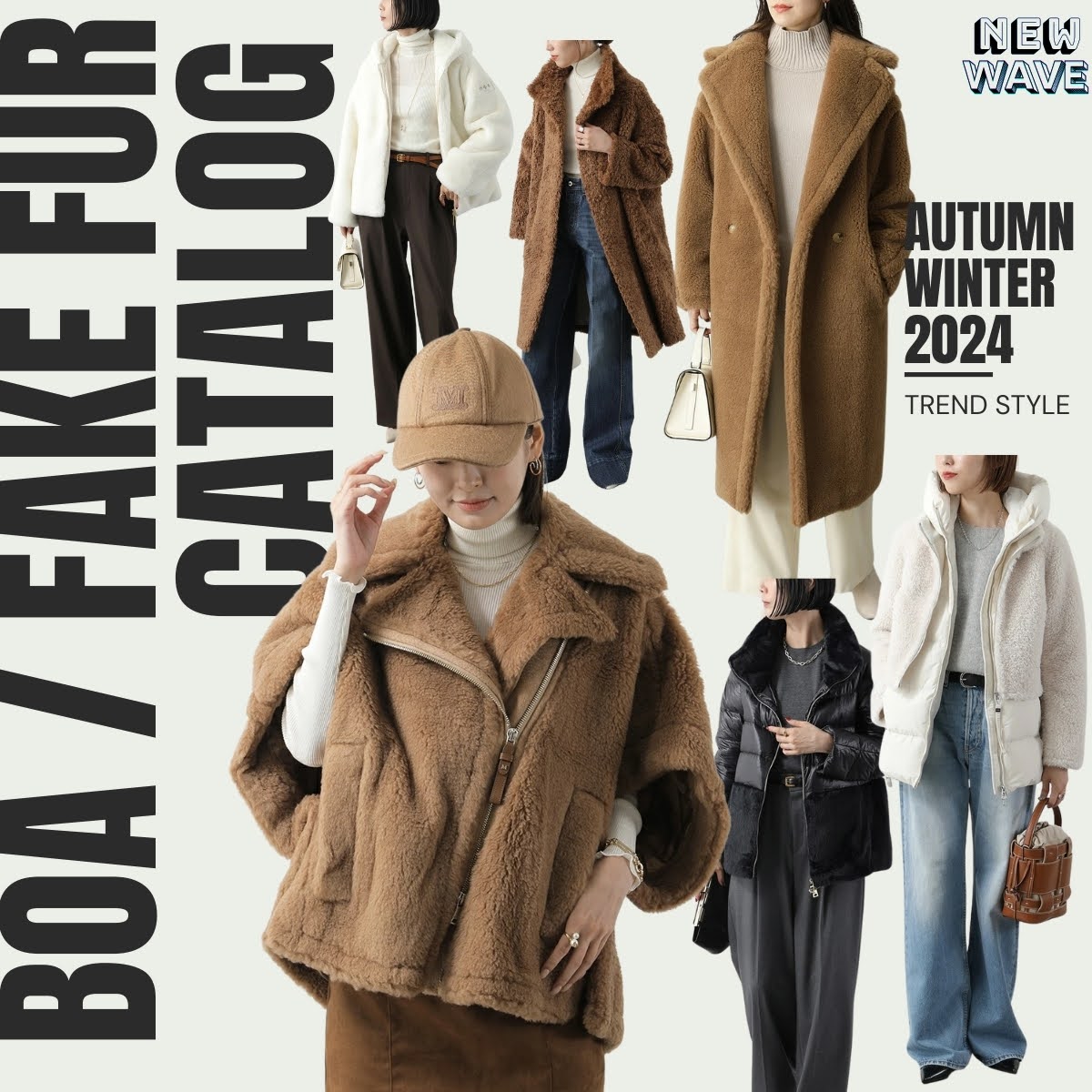 楽天市場 | インポートセレクトmusee - 【NEW WAVE】ボア・フェイク