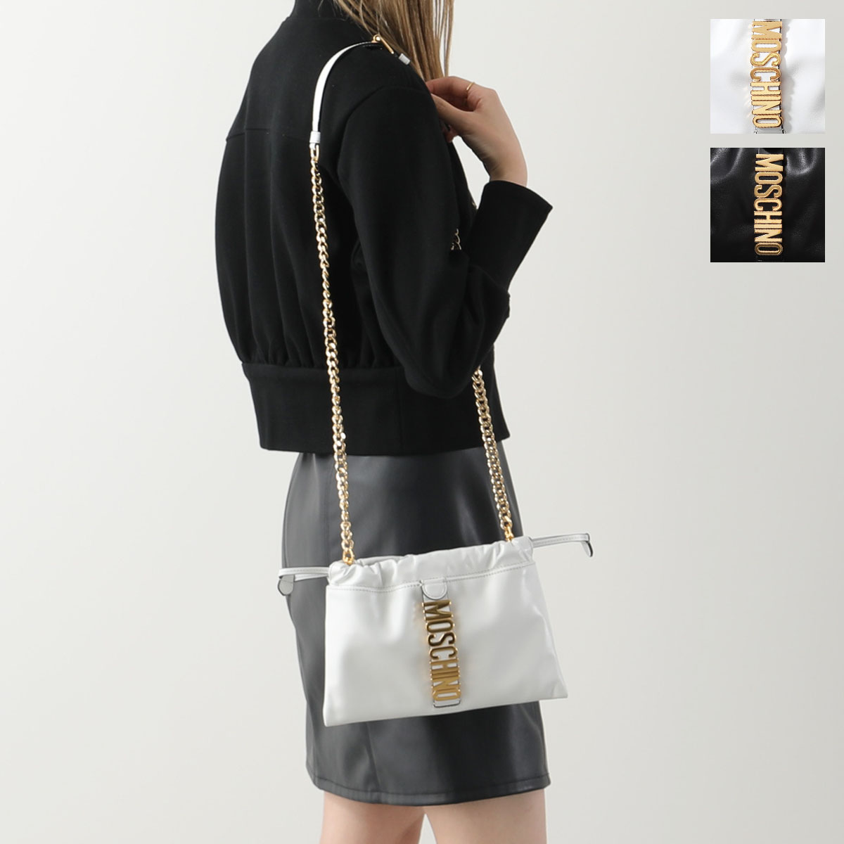 楽天市場】MOSCHINO COUTURE! モスキーノ クチュール ショルダーバッグ