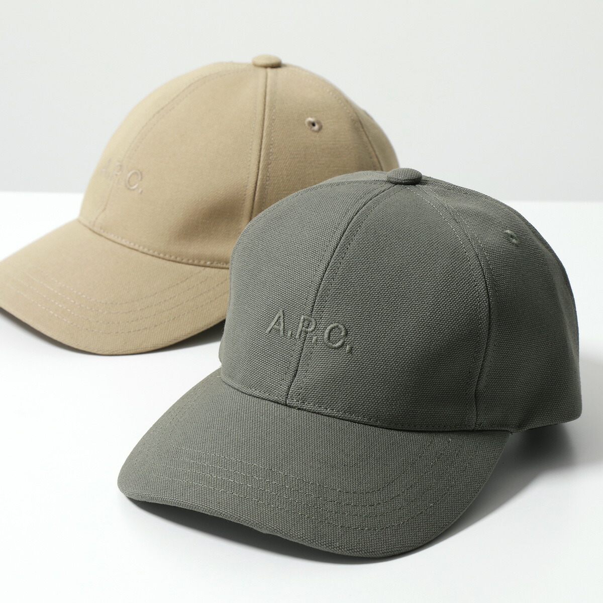 楽天市場】APC A.P.C. アーペーセー ベースボールキャップ casquette