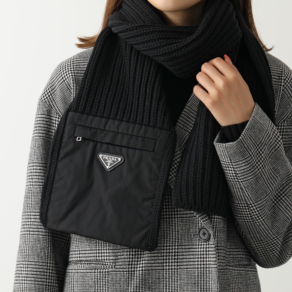 楽天市場】PRADA プラダ マフラー UMS354 1WTO レディース Re Nylon