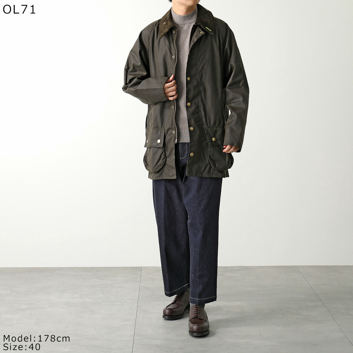 楽天市場】Barbour バブアー ワックスジャケット 40th anniversary