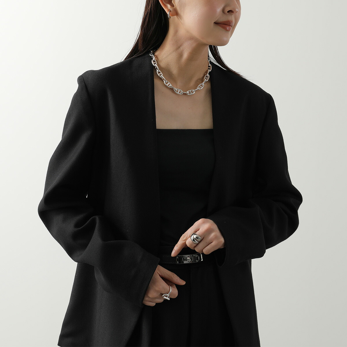 楽天市場】HERMES エルメス ネックレス Chaine d'ancre GM 29コマ