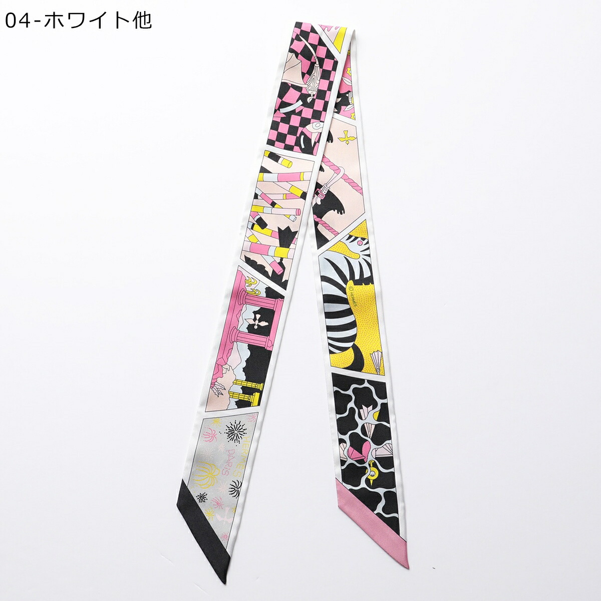 楽天市場】HERMES エルメス ツイリー スカーフ 063975S レディース