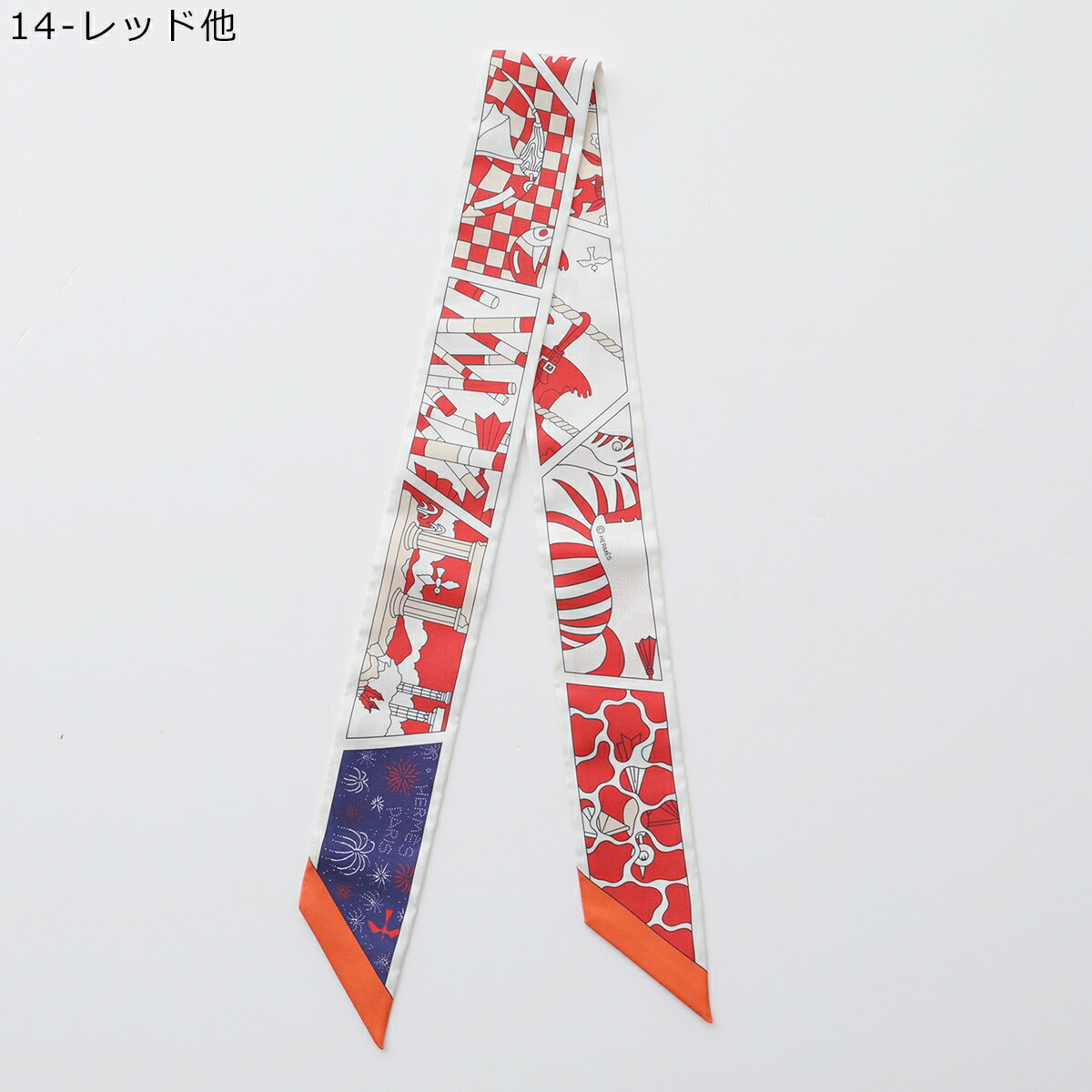 楽天市場】HERMES エルメス ツイリー スカーフ 063975S レディース