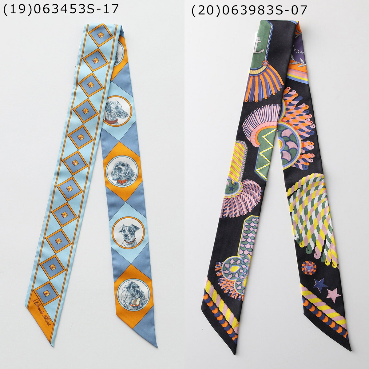 楽天市場】HERMES エルメス ツイリー スカーフ TWILLY レディース