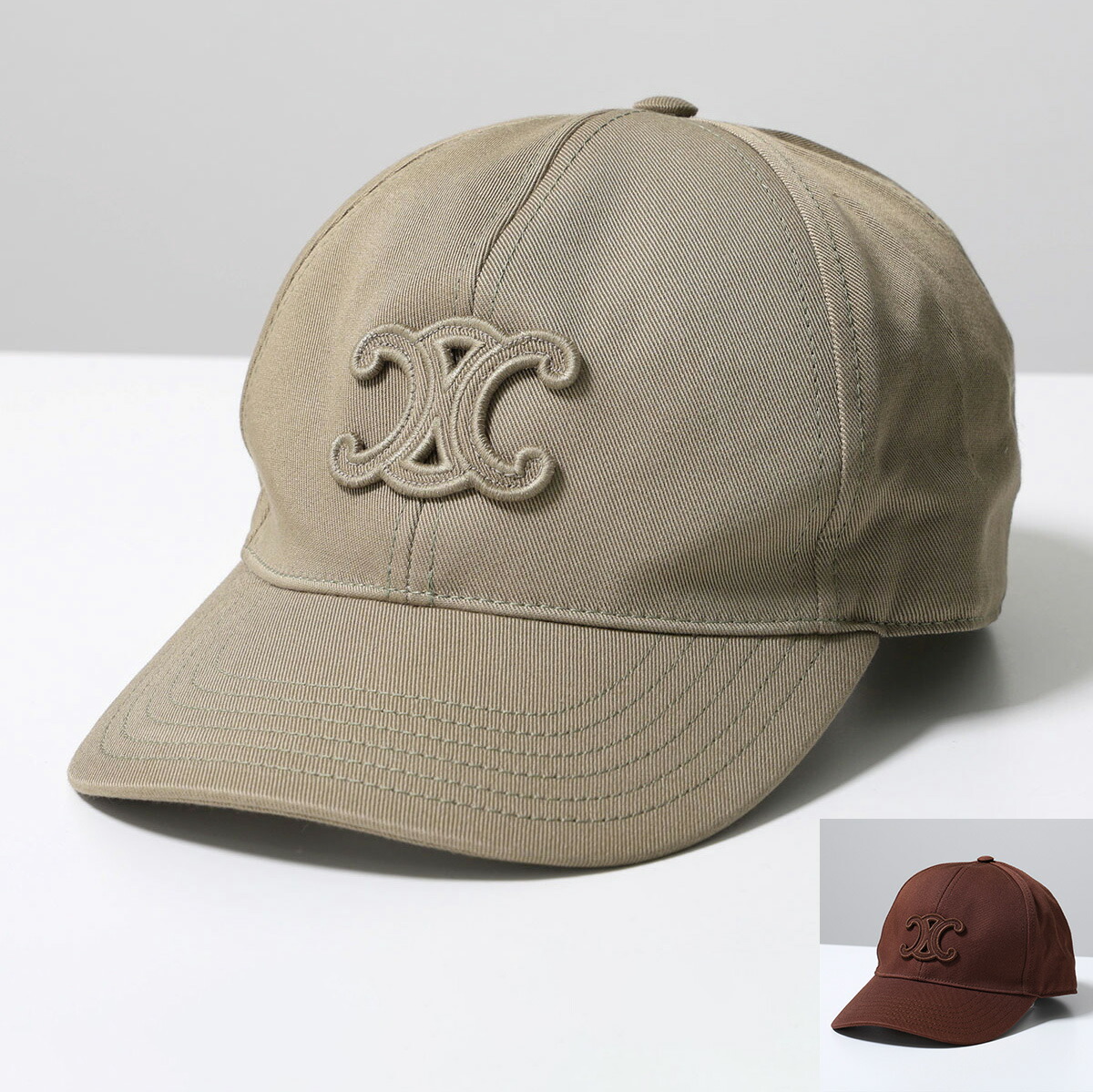 楽天市場】CELINE セリーヌ ベースボールキャップ TRIOMPHE トリオンフ