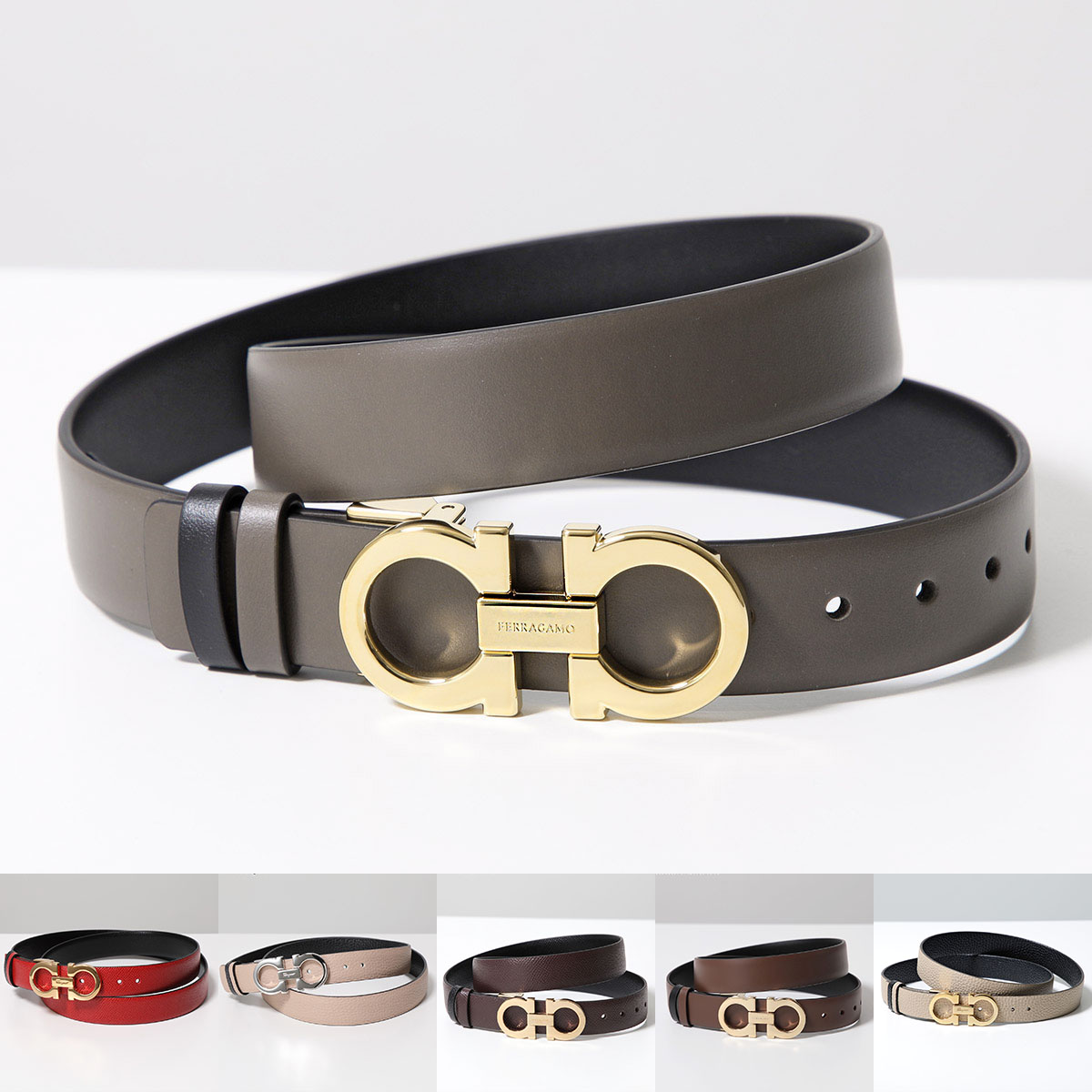 楽天市場】FERRAGAMO フェラガモ ベルト 23 A565 715198 786256