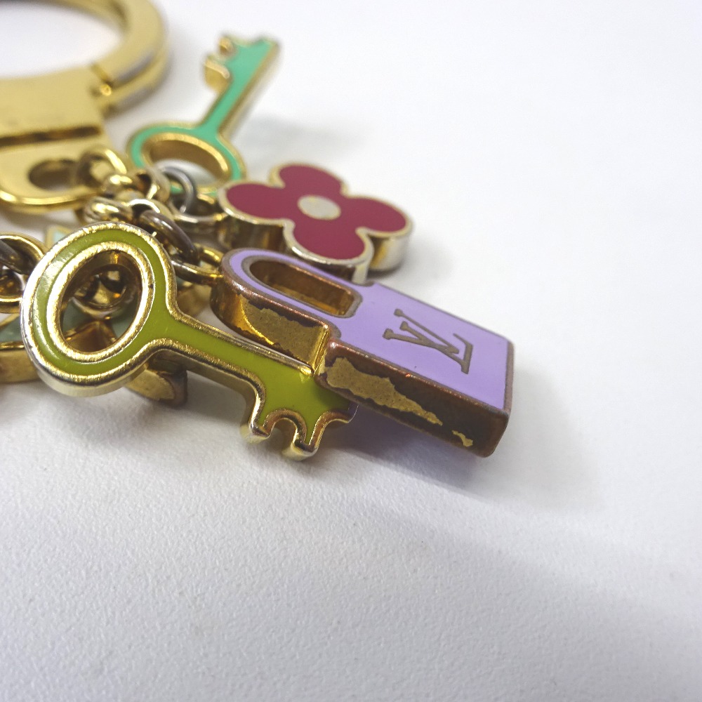 楽天市場】ルイ・ヴィトン キーホルダー バッグチャーム ポルト クレ