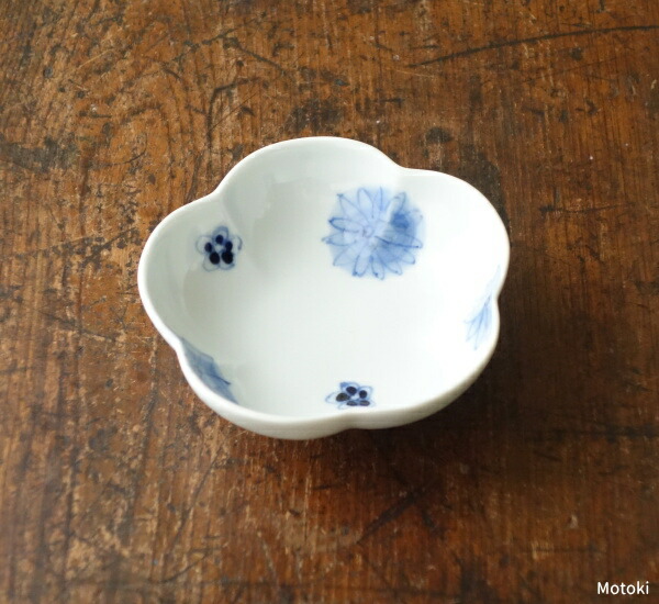 楽天市場】有田焼 染付古伊万里花唐草 そば猪口(ちょこ) : 有田焼や心器