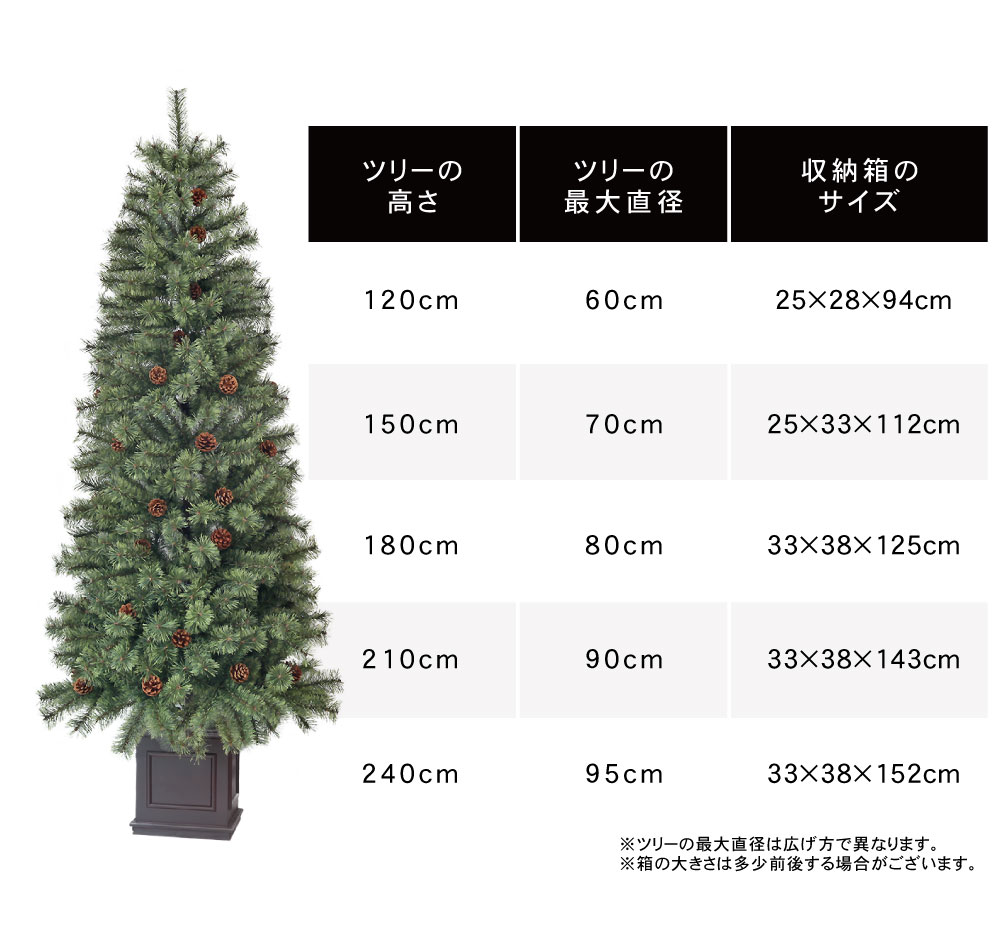 楽天市場】クリスマスツリー おしゃれ かわいい 北欧 180cm 高級