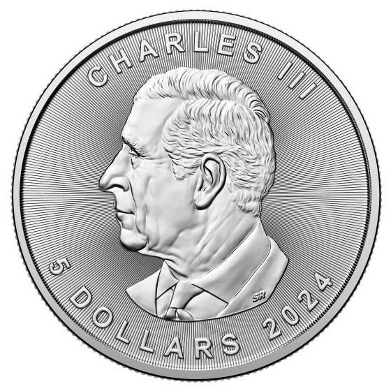 楽天市場】即納・追跡可 2024 1オンス カナダ メイプル銀貨 38mmクリア