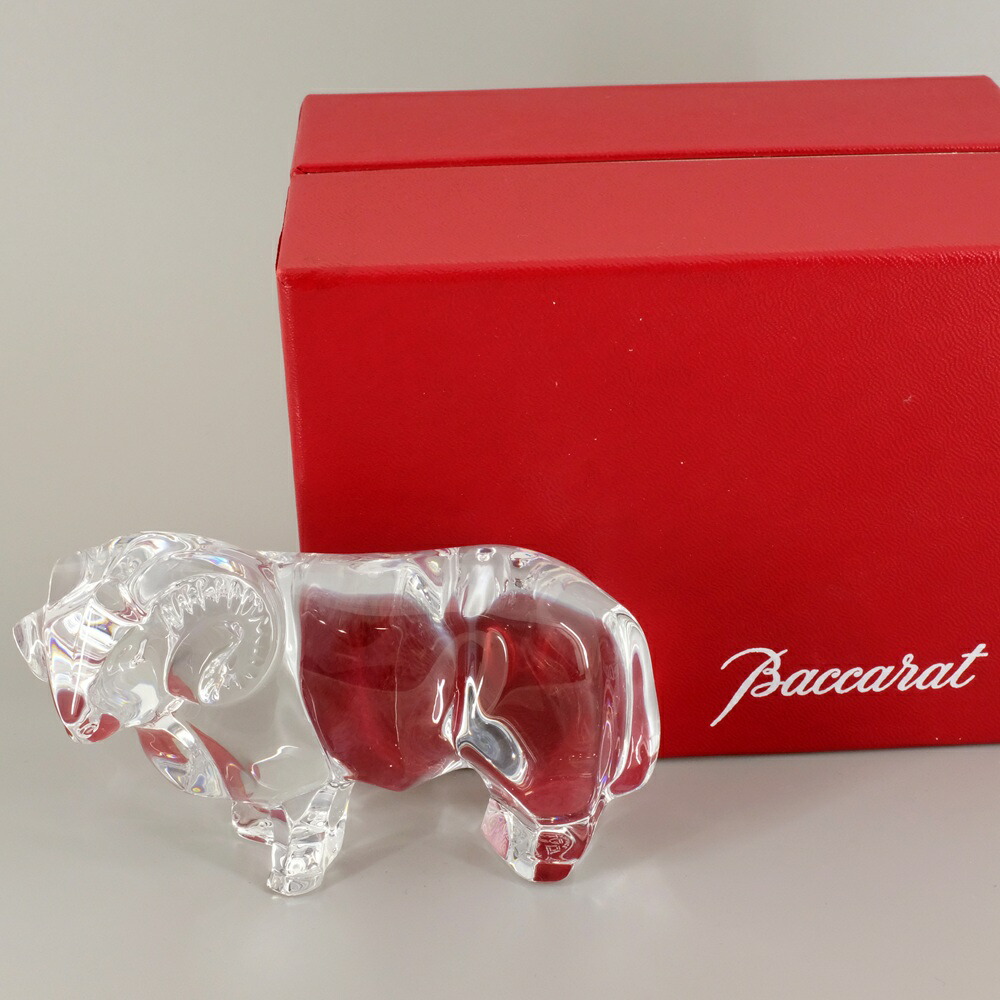 楽天市場】バカラ 置物 羊の通販