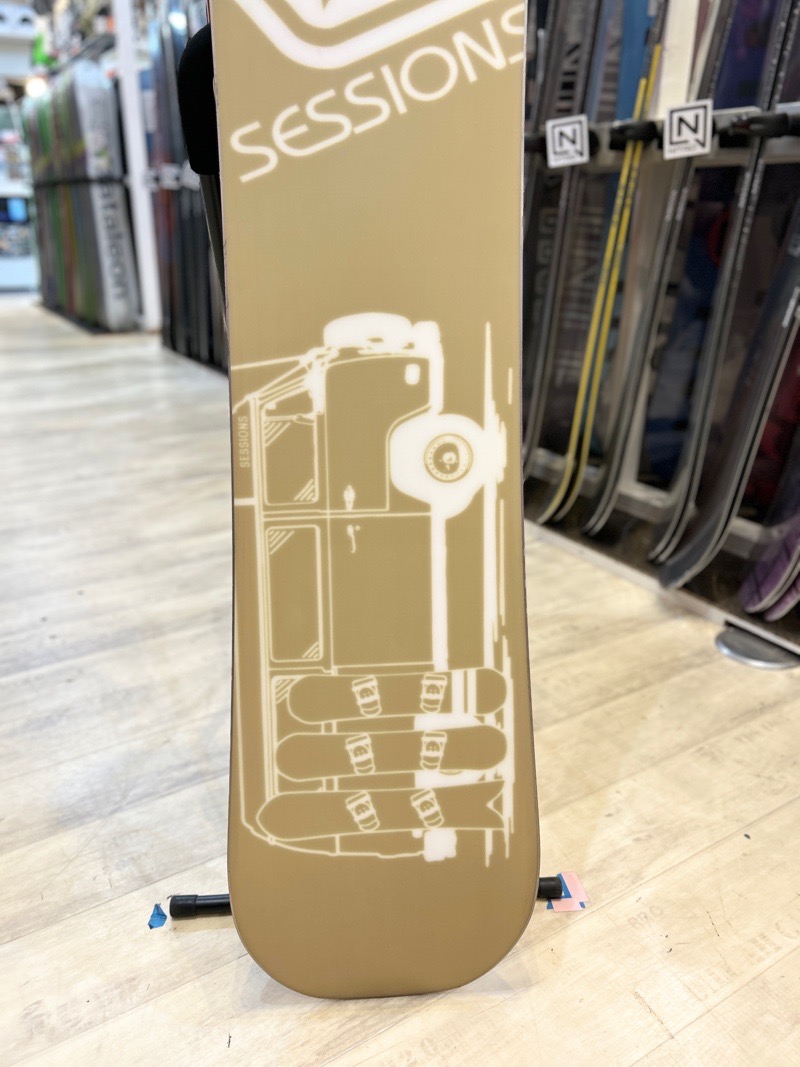 楽天市場】【ラスト1点】メンズ スノーボード 板 型落ち SESSIONS RIOT