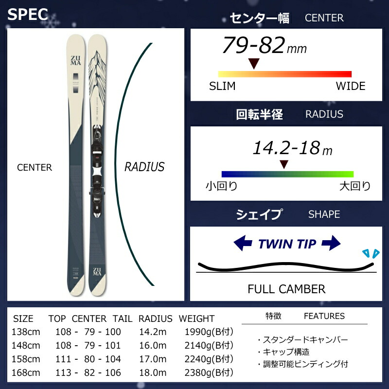 楽天市場】[168cm]ZUMA MONO ADVANCE ｶﾗｰ:IVOLY+XPRESS 10 GW