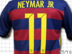 楽天市場】FCバルセロナ 15/16 ホーム（青赤） #11 NEYMAR JR