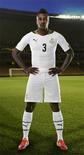 楽天市場】ガーナ代表 2014 ホーム（白） PUMA製 : O.K.A.フットボール