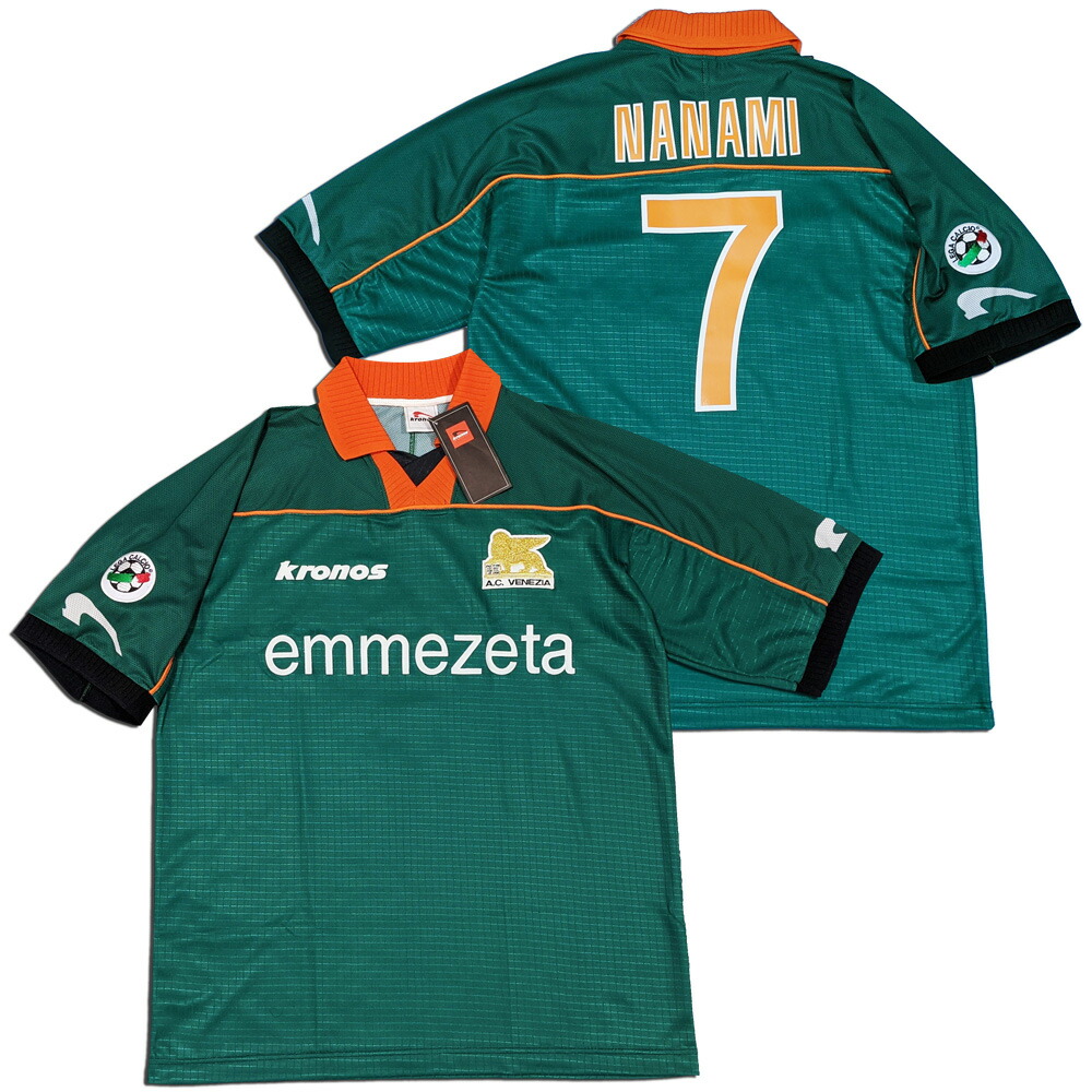 楽天市場】【送料無料】 ヴェネツィア 99/00 #7 NANAMI 名波浩選手