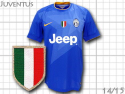 楽天市場】【最新】 ユベントス 14/15 Away(青) CL+respect ナイキ製