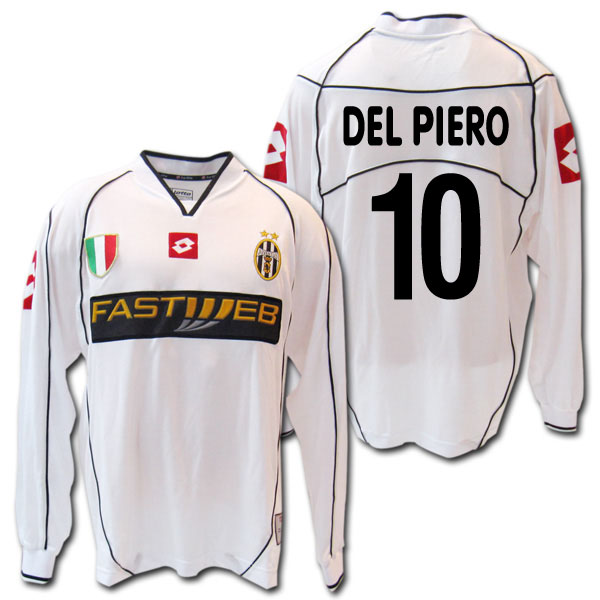 楽天市場】【マーキング無料】 ユベントス 02/03 アウェイ（白） 長袖