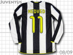 楽天市場】【マーキング無料】 ユベントス 08/09 ホーム（白黒） 長袖