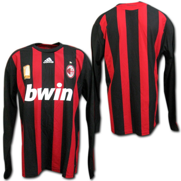 楽天市場】【パッチフル加工済み】 08/09 ACミラン ホーム 長袖 adidas