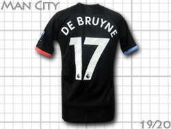 楽天市場】19/20 マンチェスター・シティ アウェイ（黒） ＃17 DE