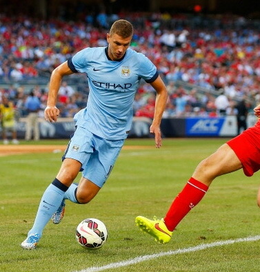 楽天市場】マンチェスターシティ 14/15 ホーム(水色) #10 DZEKO