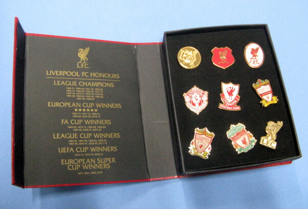 楽天市場】【リバプール公式】歴代エンブレム・バッジセット 全9種