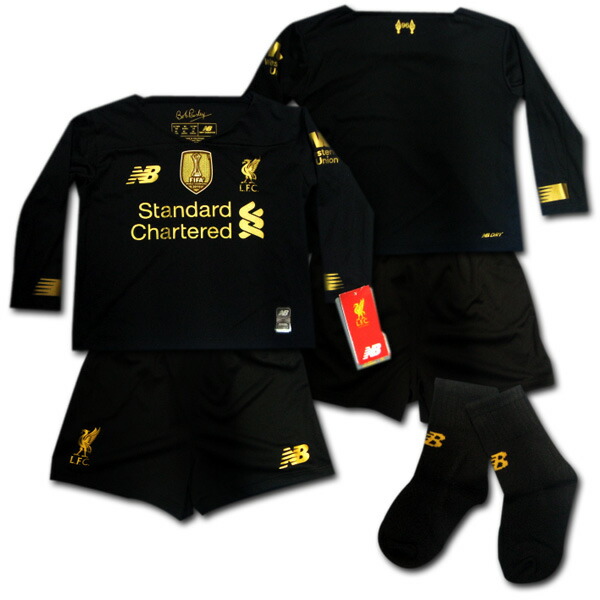 楽天市場】【CWCパッチ付き】19/20 リバプール GK (黒) 長袖 幼児用3点