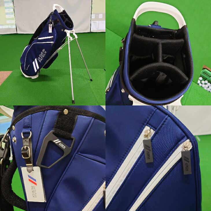 楽天市場】【即納】【ネームプレート刻印無料！】PATRICK CADDIE BAG