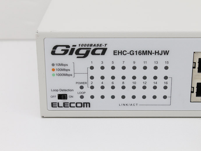 楽天市場】1000BASE-T対応 ギガビット スイッチングハブ 16ポート