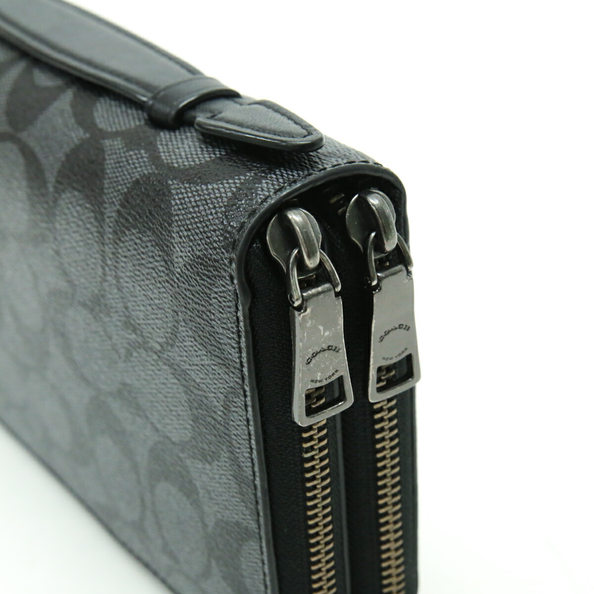 楽天市場】コーチ COACH ダブルジップ トラベル オーガナイザー PVC
