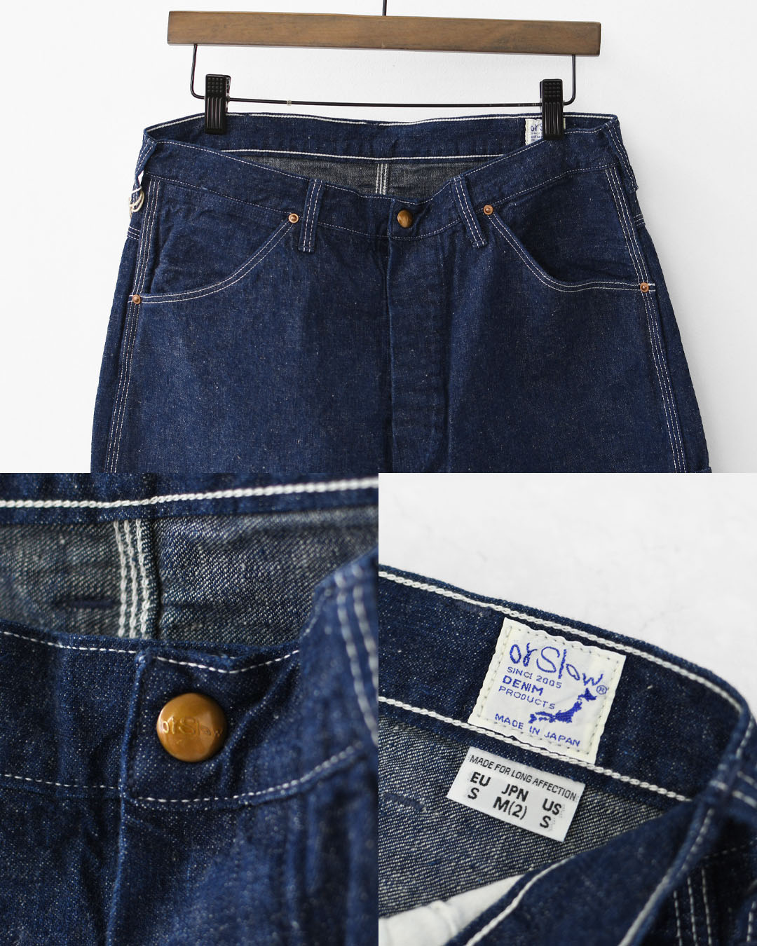 楽天市場】orslow [オアスロウ] DENIM PAINTER PANTS ONE WASH [01