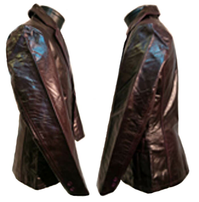 楽天市場】本革 レザージャケット タイトなテーラードジャケット バー