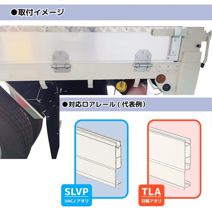 楽天市場】J-6サイド丁双 ブロック用2mm段 下穴無 L 3価クロメート